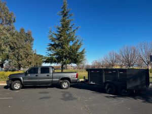 T&L Transport dump trailer, dump trailer rental in Chico, California